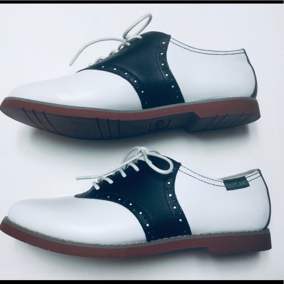 EASTLAND “SADIE” OXFORD “MEMORY FOAM” SADDLE SHOES - Picture 4 of 6